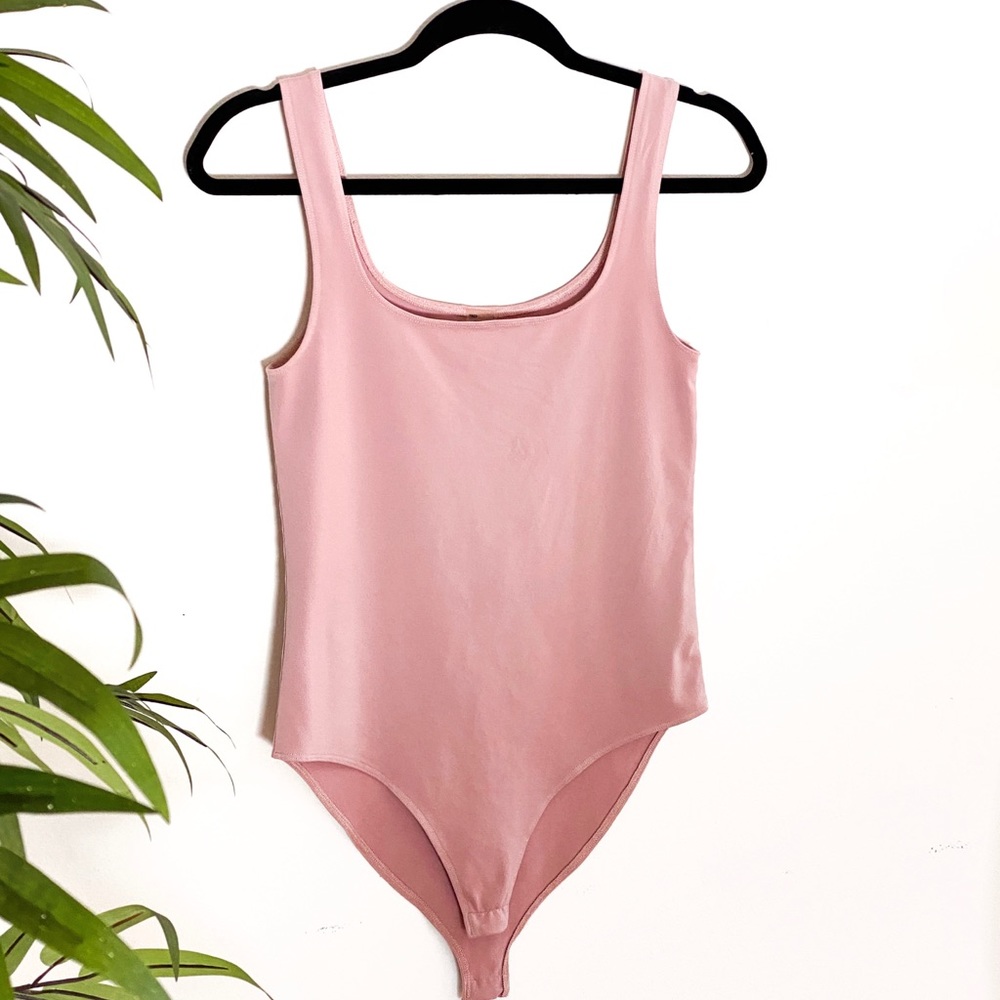 Pink Tank top Bodysuit
